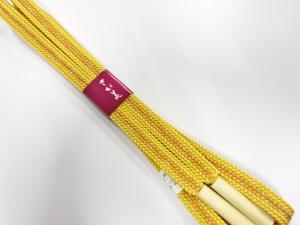 未使用品　正絹　手組帯締め